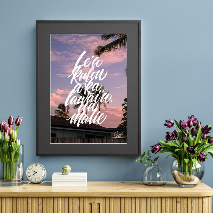 穏やかに癒すハワイアート「Hawaii mālie」｜“静けさ”を描いた