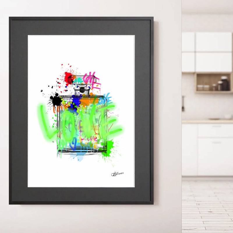 Love Perfume - yellow green