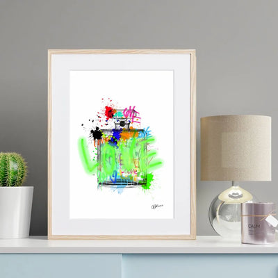 Love Perfume - yellow green