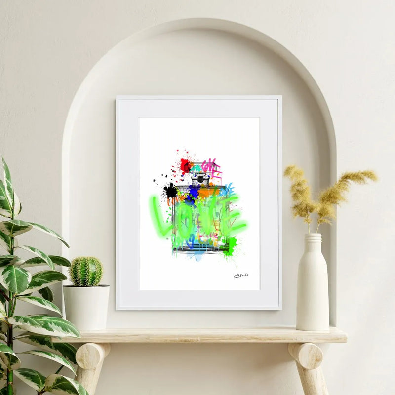 Love Perfume - yellow green