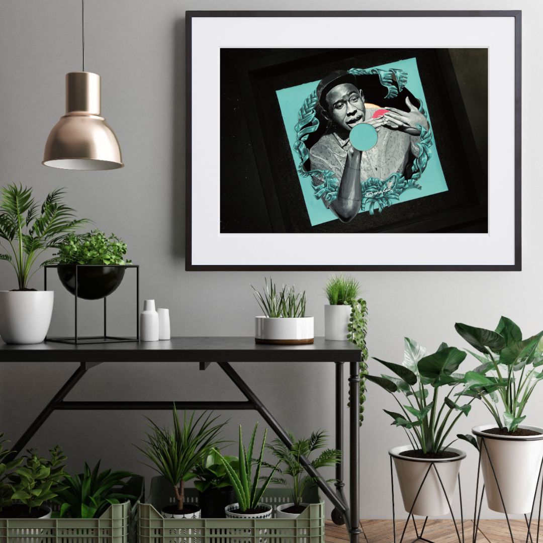 タイラー・ザ・クリエイターを描いたアートポスター「Tyler, The