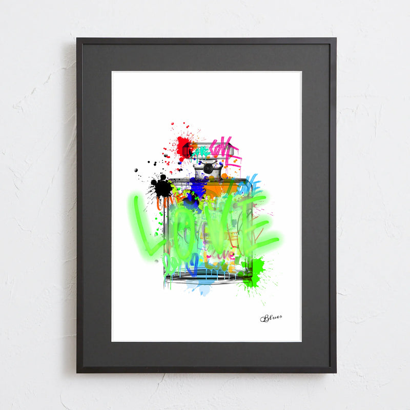 Love Perfume - yellow green