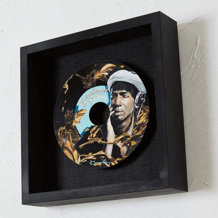 グランドマスター・フラッシュ人物画・原画『Grandmaster Flash