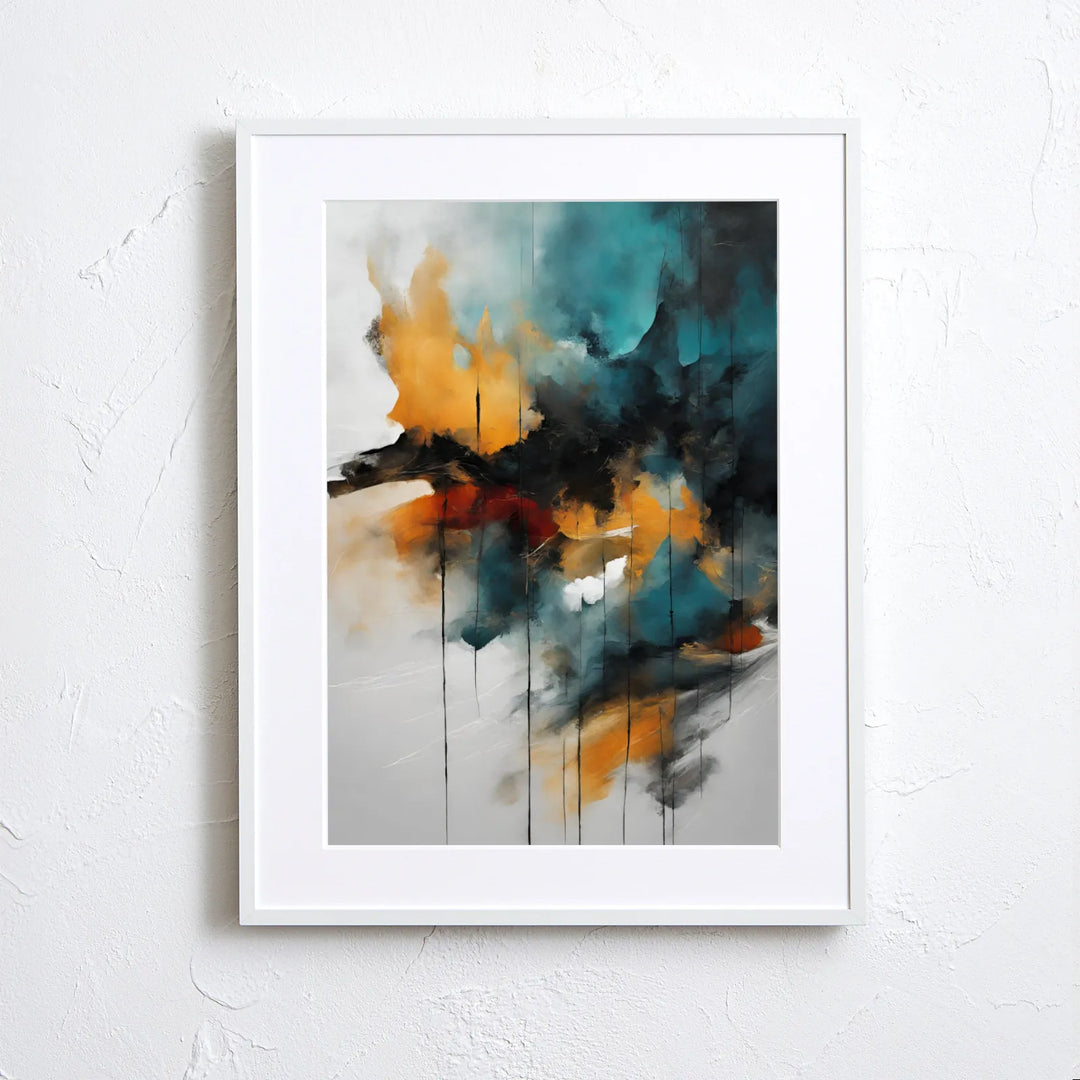 大型の抽象画　ポストモダン シュルレアリスム ミッドセンチュリー 現代アート 5d63a65c6726d61f332766fd26ee4d