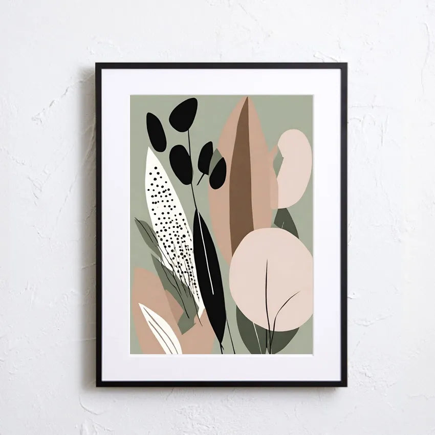 モダンアートポスター｜洗練と静寂を纏う現代的インテリアスタイル