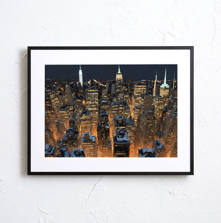 額装品/New York at Night 限定800枚/ポスター 額装品/New York at Night 限定800枚/ポスター Photos of New York