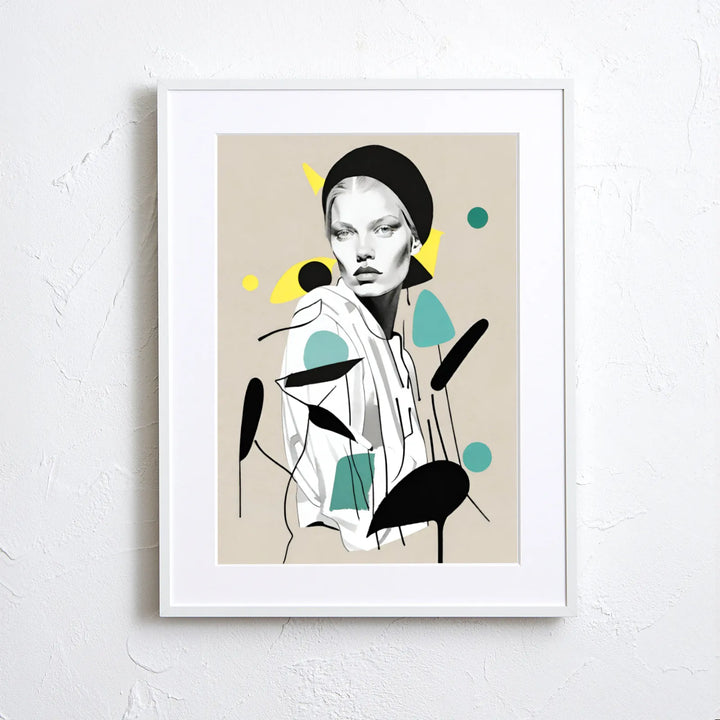 現代人物画 女性　アート 女性ポートレート アートポスター 幻想的 インテリア fancyart-artposter-065-02_720x