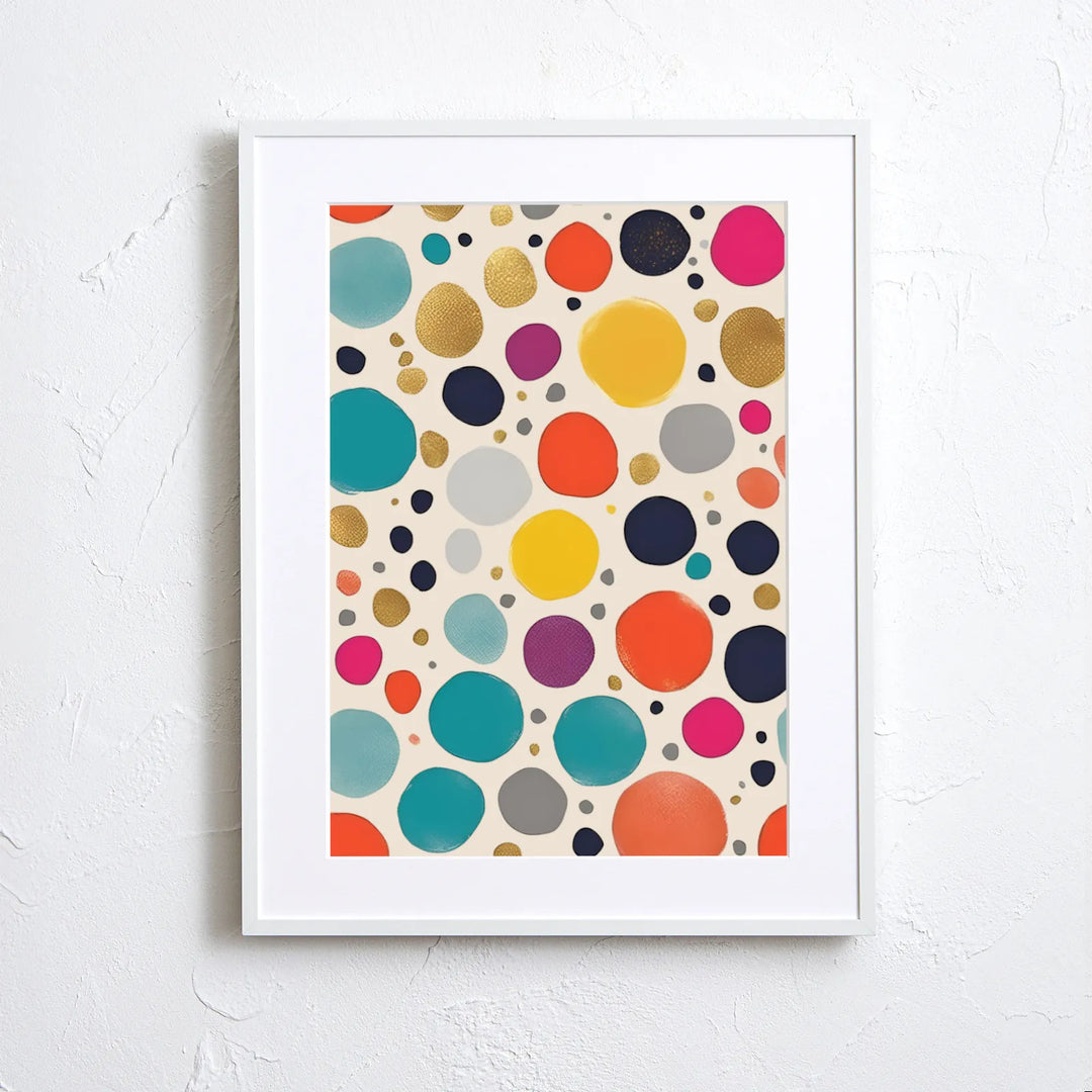 ポップアート 手描きポスター6枚　多色使い ポップアートイラストポスター「笑顔の女性」 – Ink Jp