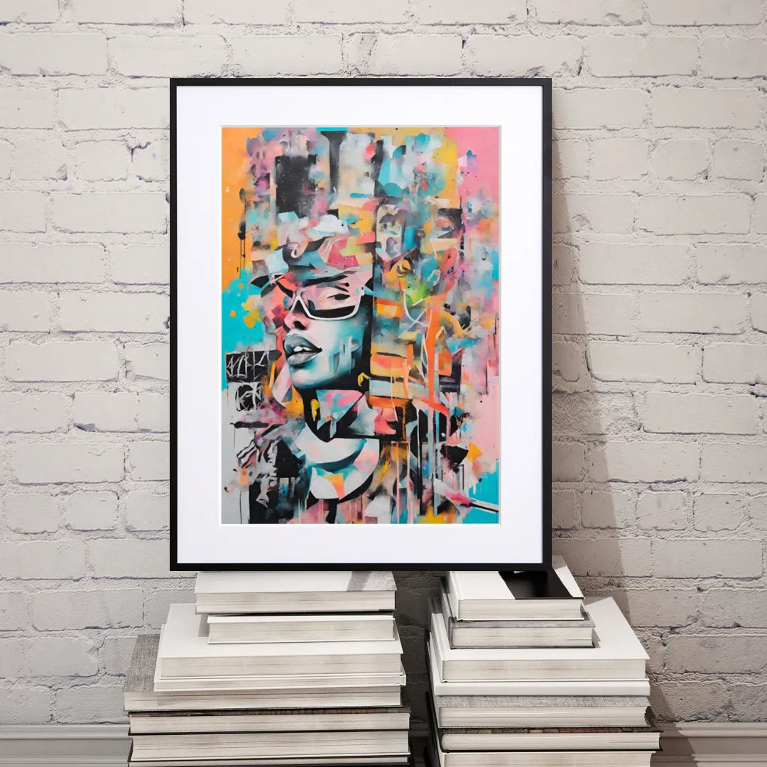 色鮮やかに描く男性のグラフィティアート『VIVID PULSE