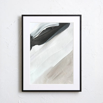 ヴァラディエ「空間のやさしい余韻」版画 額装 抽象画 モダンアート #279 抽象画【Distant city/遠い街】現代アート作品 | 絵画でお部屋に彩りを