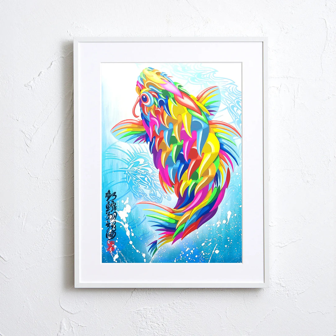 hiro絵画 ❀上昇龍ストラップ❀ hiro絵画 ❀上昇龍ストラップ