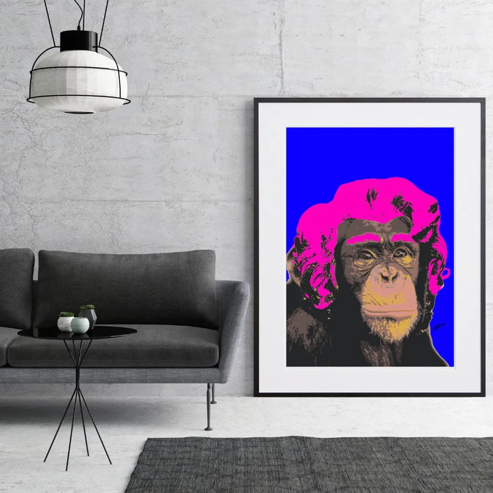 マリリン・モンローとモンキーを組み合わせたポップアート