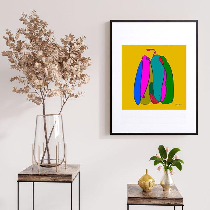 遊び心とカラフルで描く“かぼちゃ”の抽象アート｜『pumpkin』｜ミッド