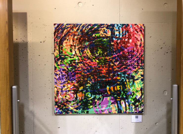 ✴️特別価格【原画】『夢幻界侵入者』（猫　犬　動物　絵画　パステル画　風景画） ✴️特別価格【原画】『夢幻界侵入者』（猫 犬 動物 絵画