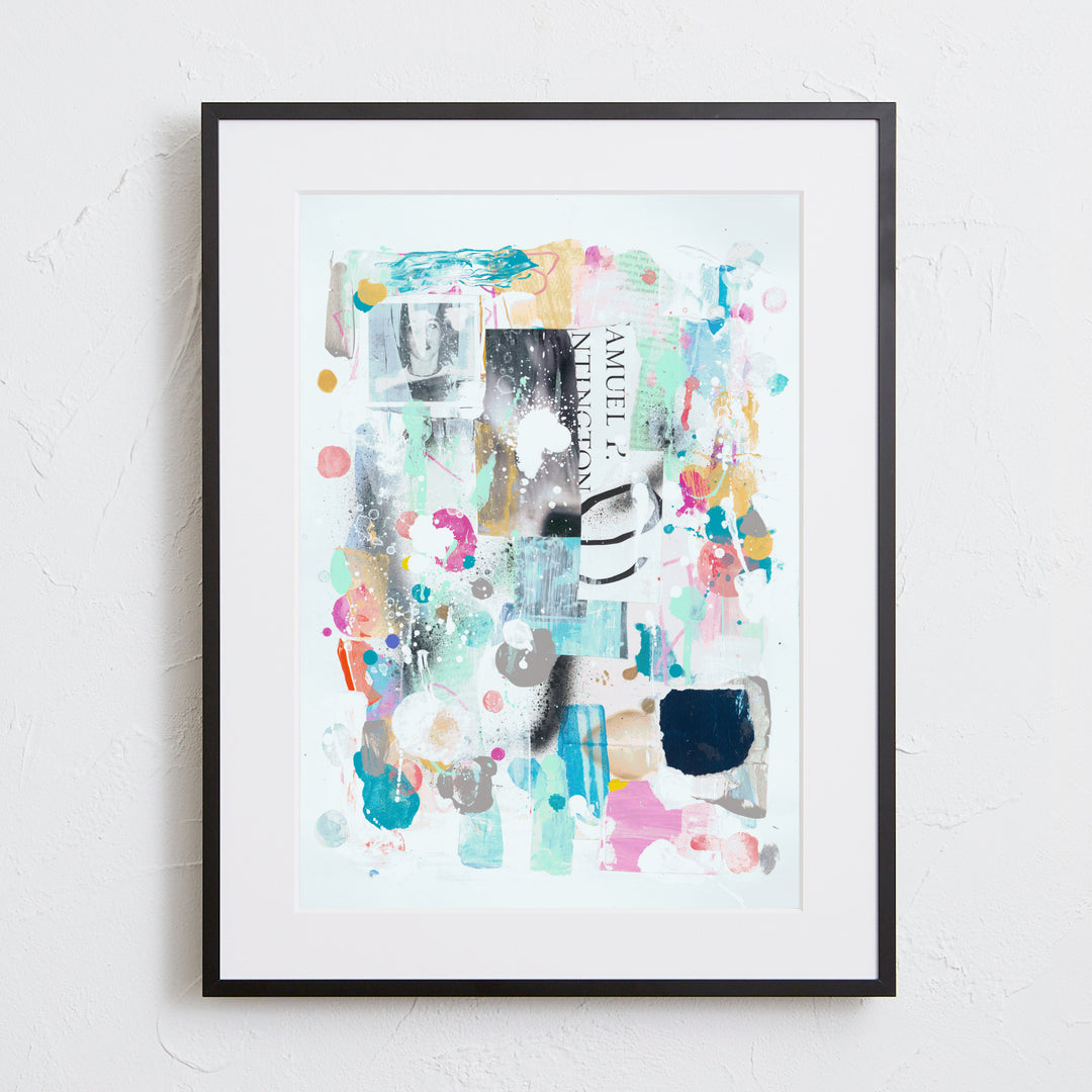 抽象画 コラージュ 抽象画 コラージュ 切り絵 貼り絵 レトロ モダン おしゃれ 空間