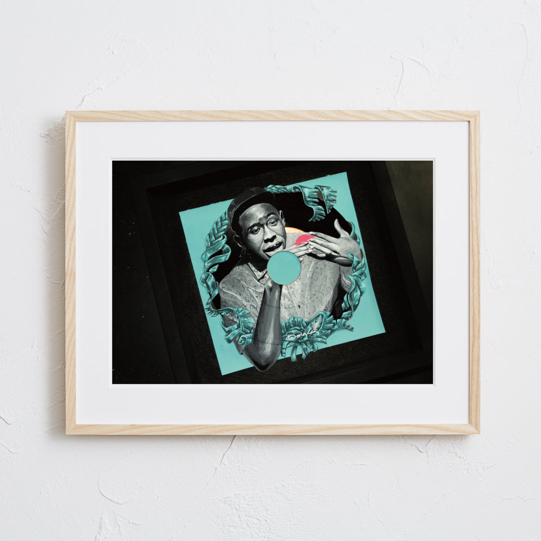 タイラー・ザ・クリエイターを描いたアートポスター「Tyler, The