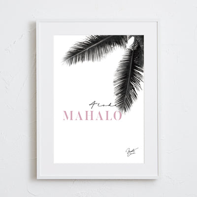 Hawaii Mahalo pink