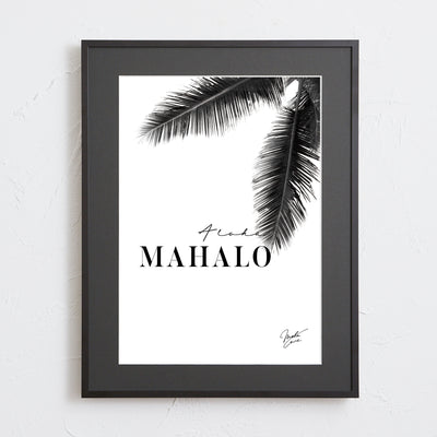 Hawaii Mahalo Black